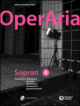 OperAria Soprano, Vol. 4: Dramatic Vocal Solo & Collections sheet music cover